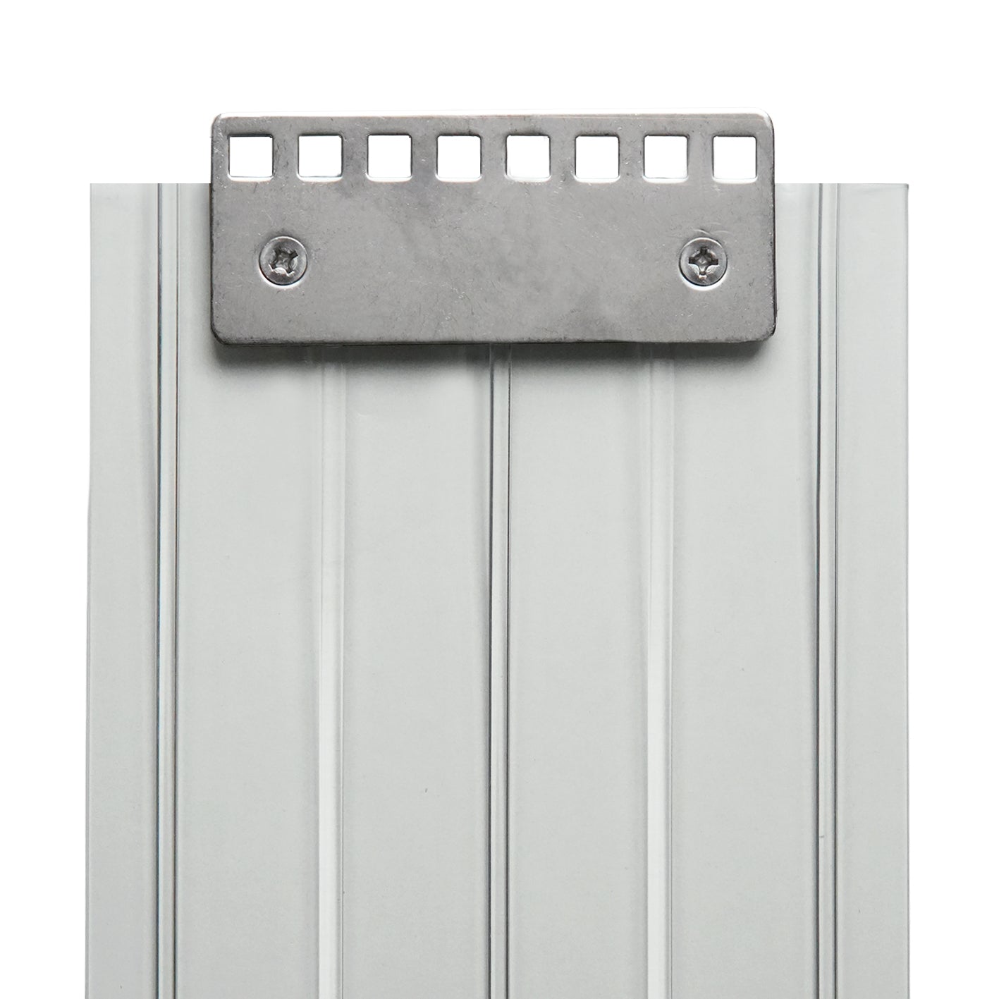 【コレクション無し】のれんビニール リブ付超耐寒 t3ｍｍ 200mm幅 mカット Aタイプ固定式ハンガー付き