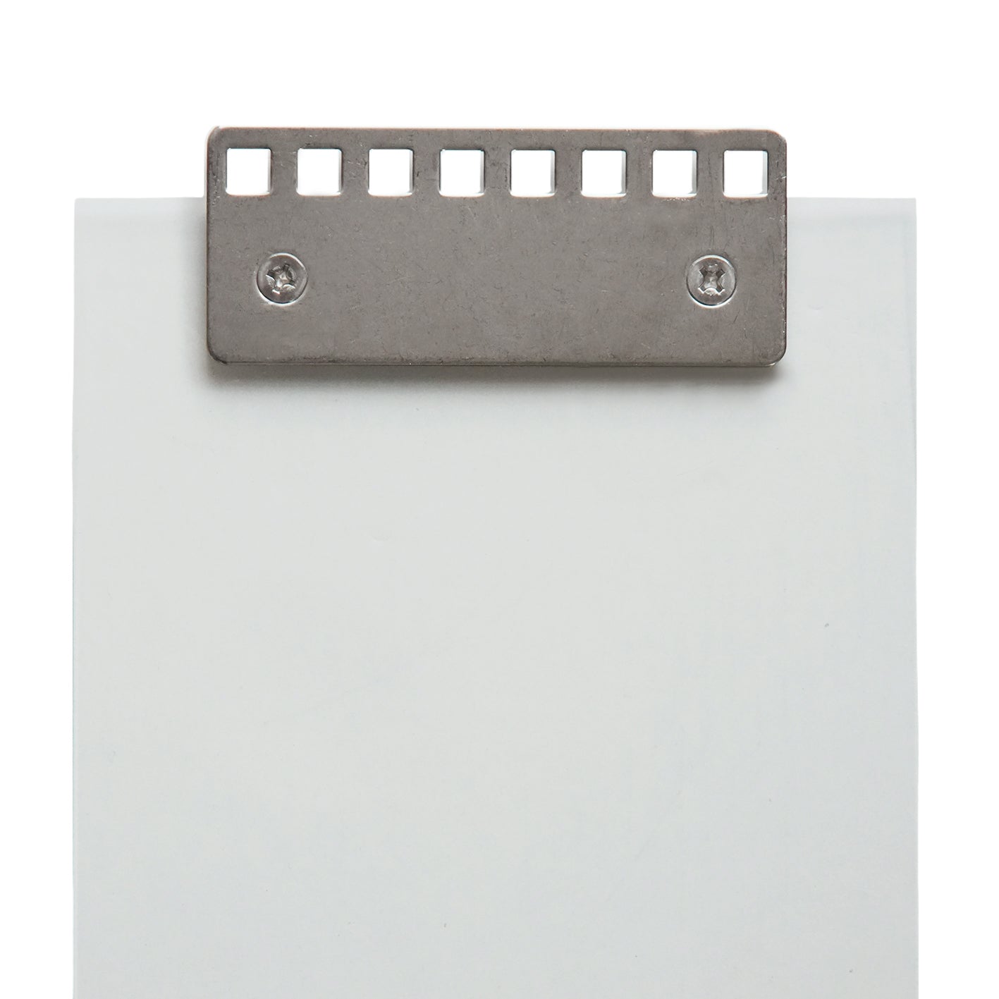 のれんビニール フラット静電透明 t2ｍｍ 200mm幅 mカット Aタイプ固定式ハンガー付き