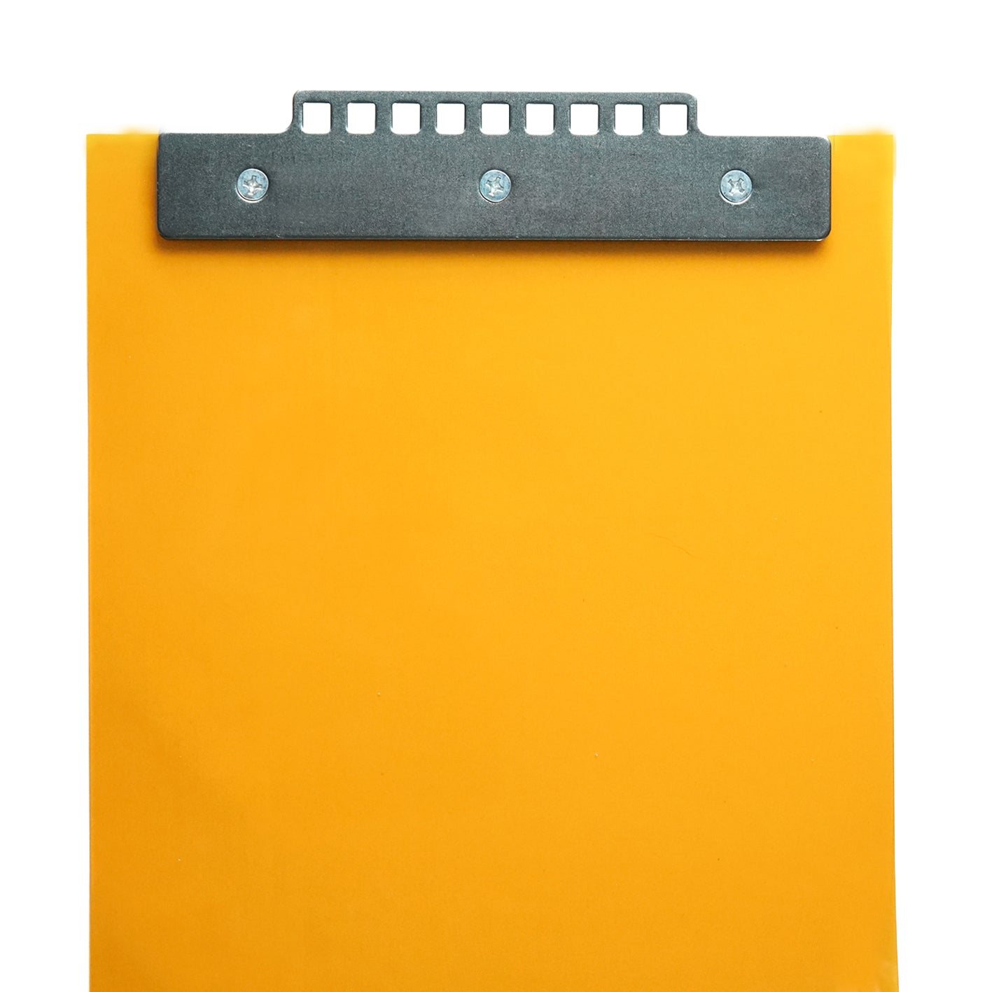 のれんビニール フラット静電防虫オレンジ t3ｍｍ 300mm幅 mカット Aタイプ固定式ハンガー付き