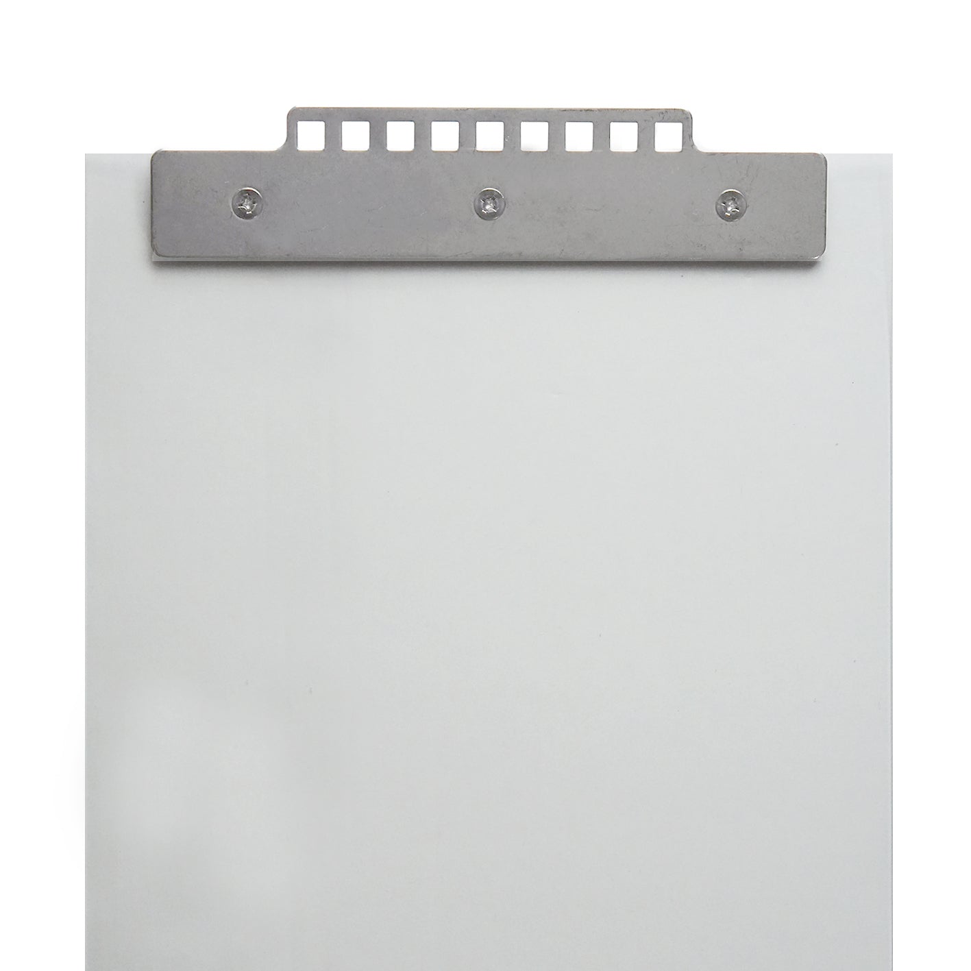 【コレクション無し】のれんビニール フラット防炎静電透明 t3ｍｍ 300mm幅 mカット Aタイプ固定式ハンガー付き