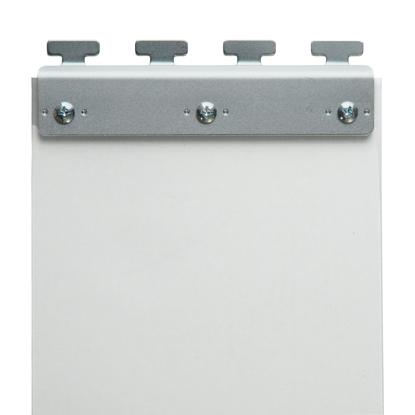 のれんビニール フラット静電透明 t3ｍｍ 200mm幅 mカット Bタイプ固定式ハンガー付き