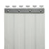 リブ付静電透明 t3mm 300mm幅 Bタイプ固定式ハンガー付 mカット