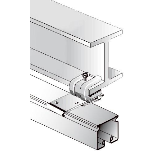 岡田装飾金物 D４０クリップ付天井ブラケット ＡＷタイプ １５Ｙ１７
